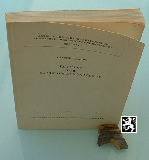  Haupt - Tabellen zur Sächsischen Münzkunde   