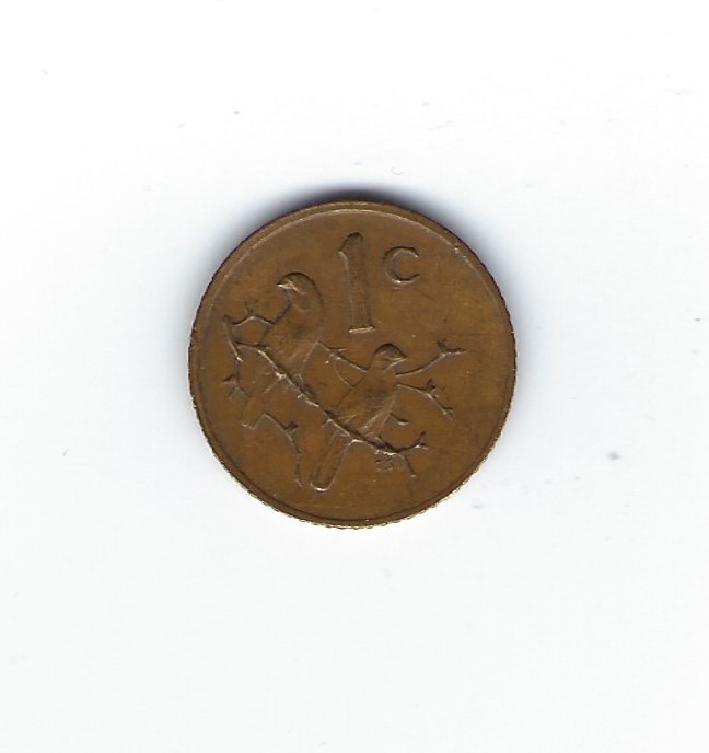  Südafrika 1 Cent 1980   