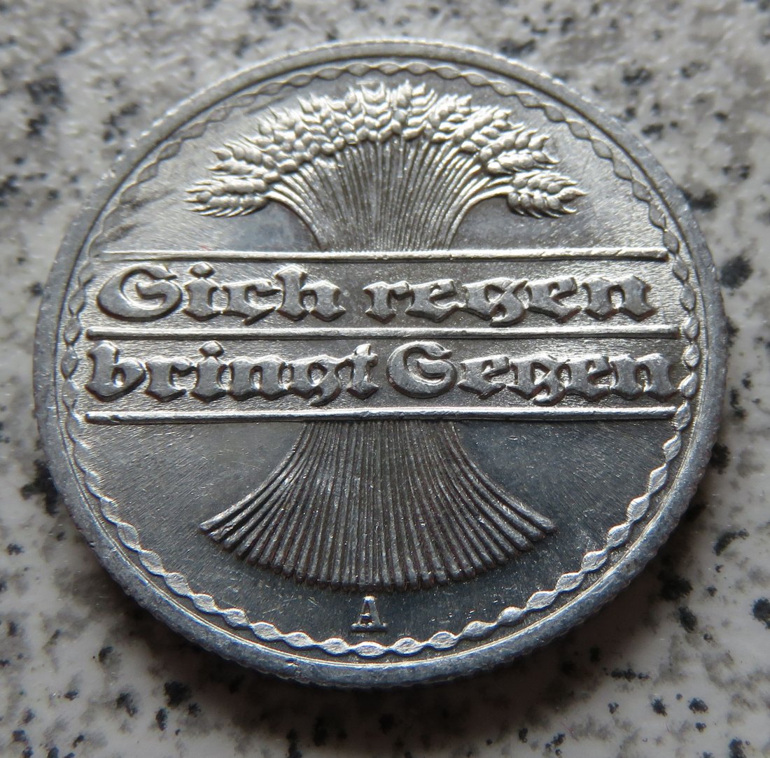  Weimarer Republik 50 Pfennig 1920 A   