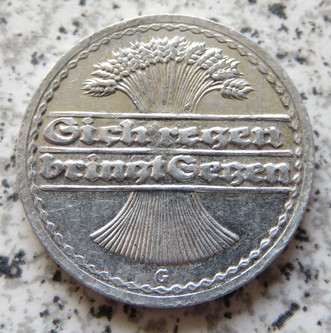  Weimarer Republik 50 Pfennig 1920 G   
