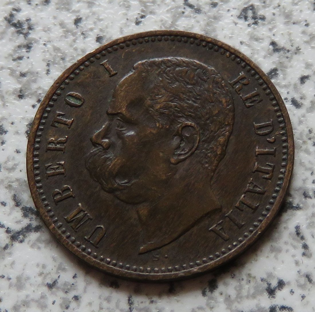  Italien 2 Centesimi 1898 R   