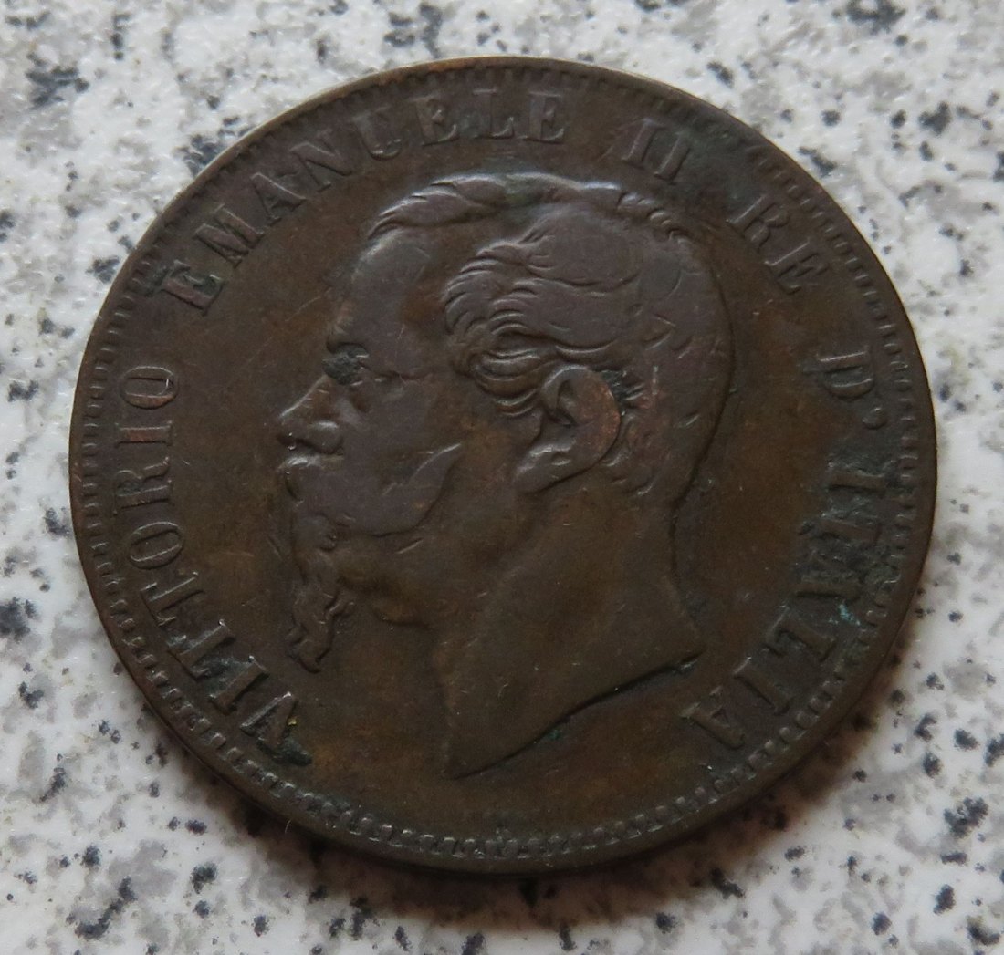  Italien 10 Centesimi 1866 H   