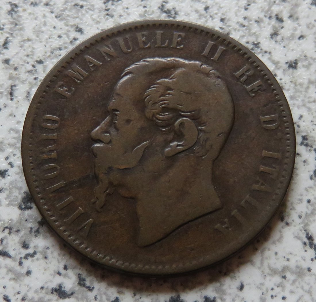  Italien 10 Centesimi 1866 N   