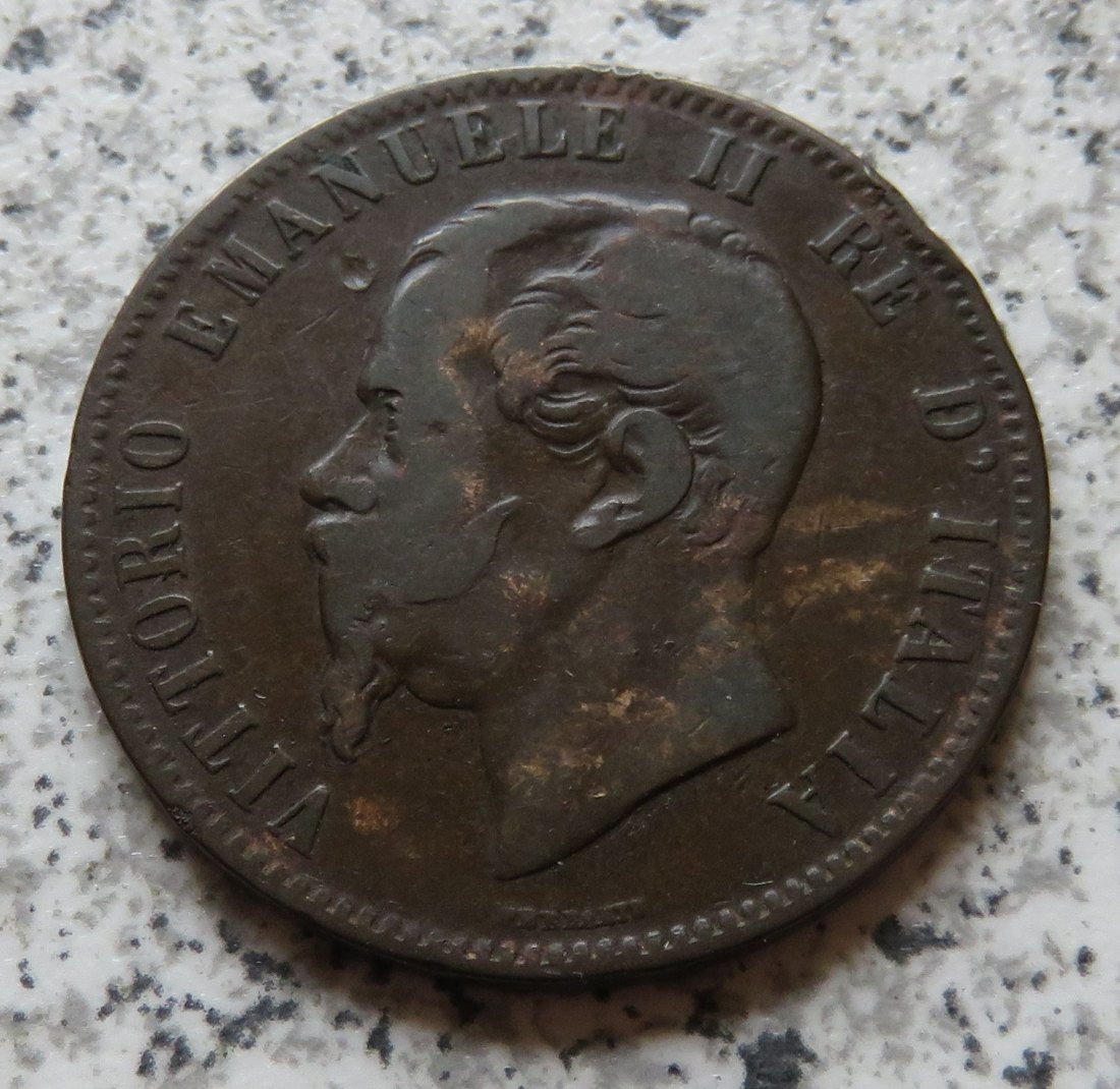  Italien 10 Centesimi 1867 OM   