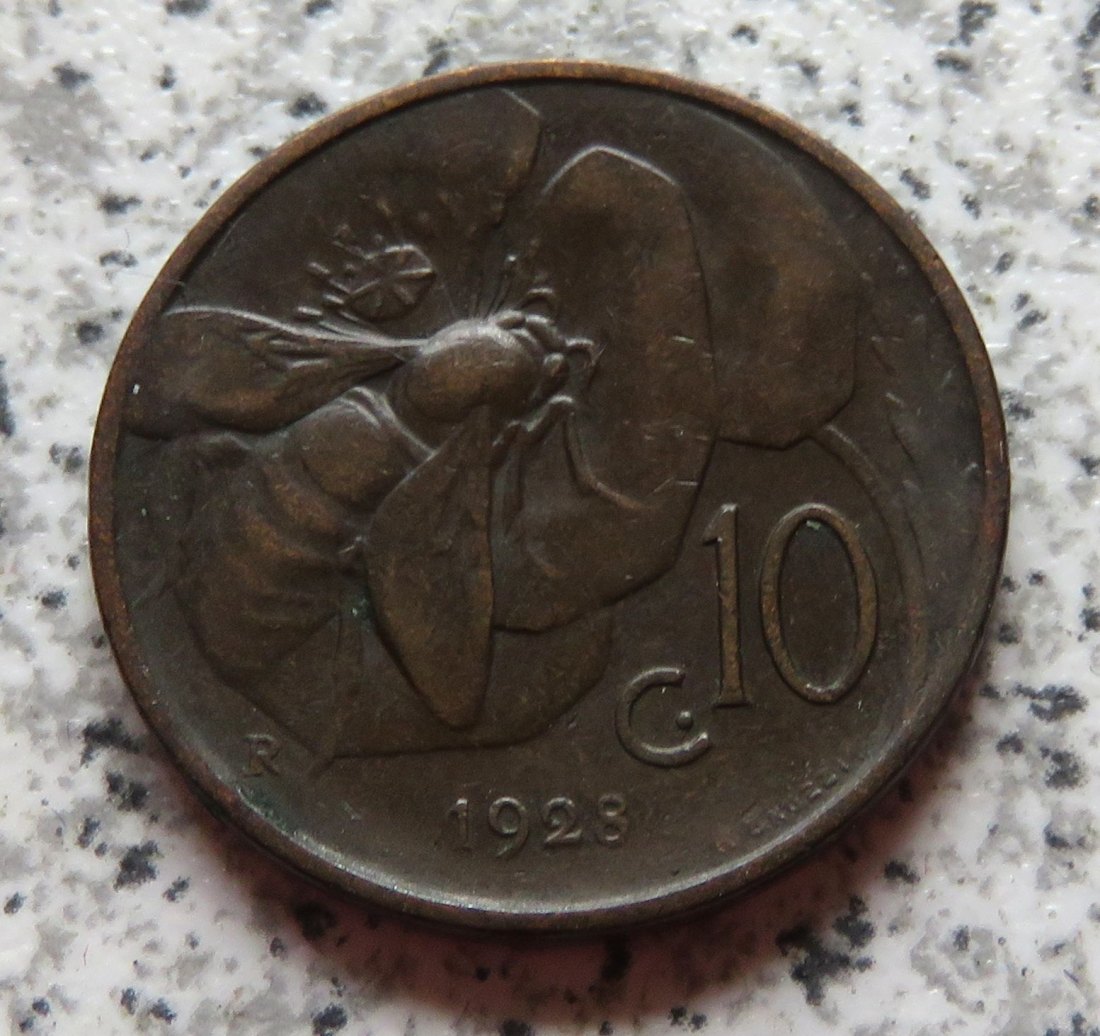  Italien 10 Centesimi 1928   