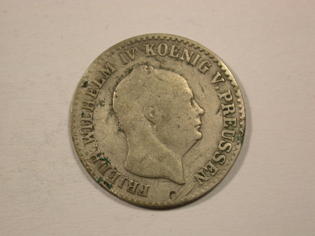  H12  Preussen  2,5 Silbergroschen 1856 A in s/ss  Originalbilder   