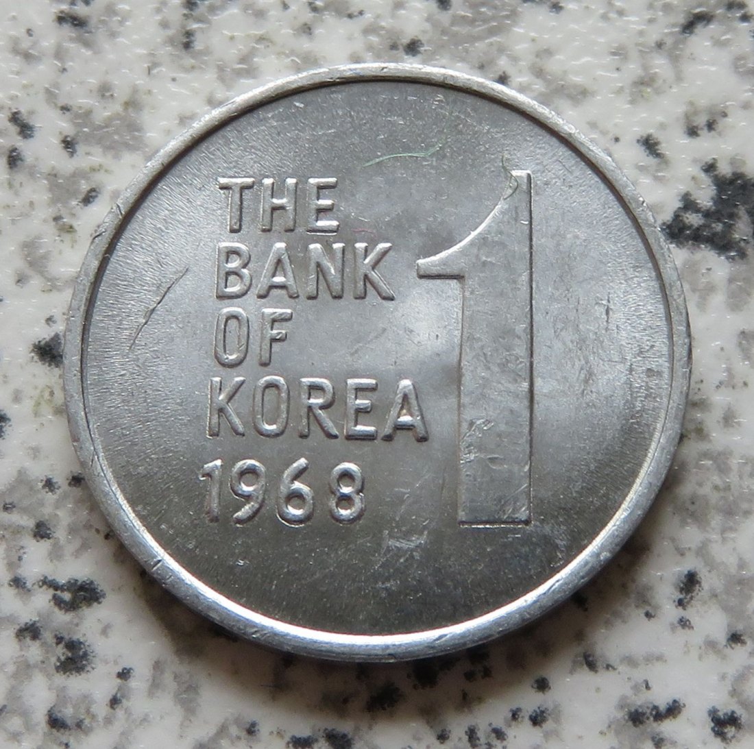  Südkorea 1 Won 1968   