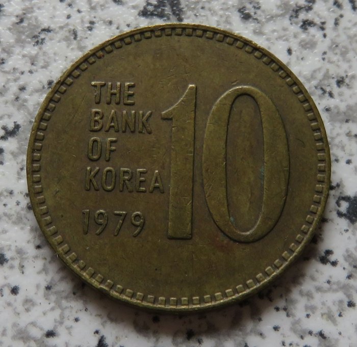  Südkorea 10 Won 1979   