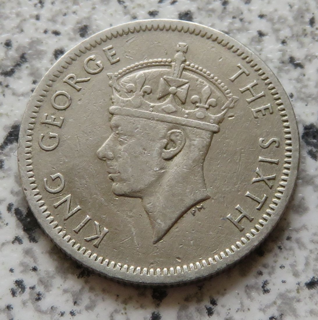 Malaya 10 Cents 1948   