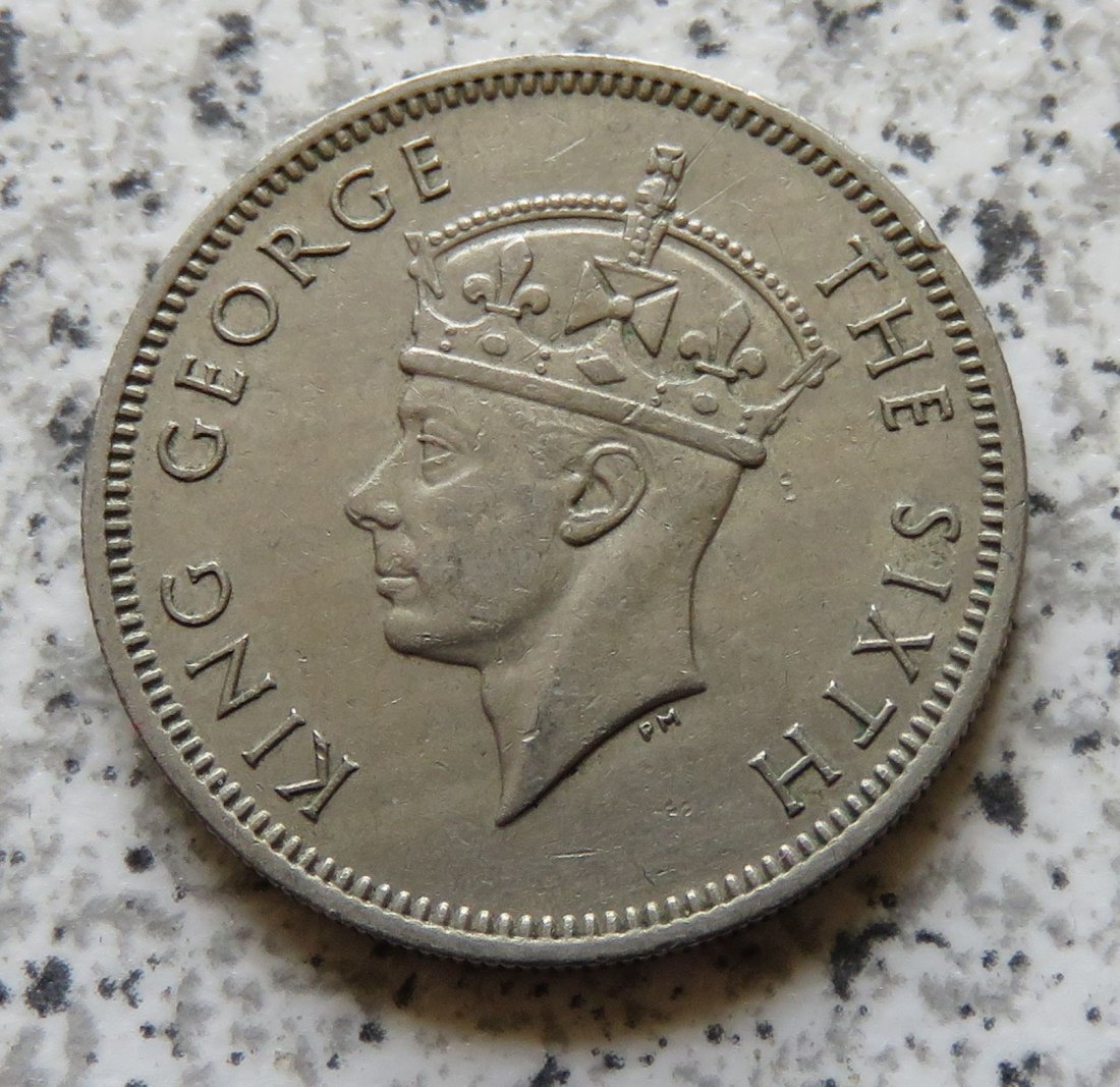  Malaya 20 Cents 1950   