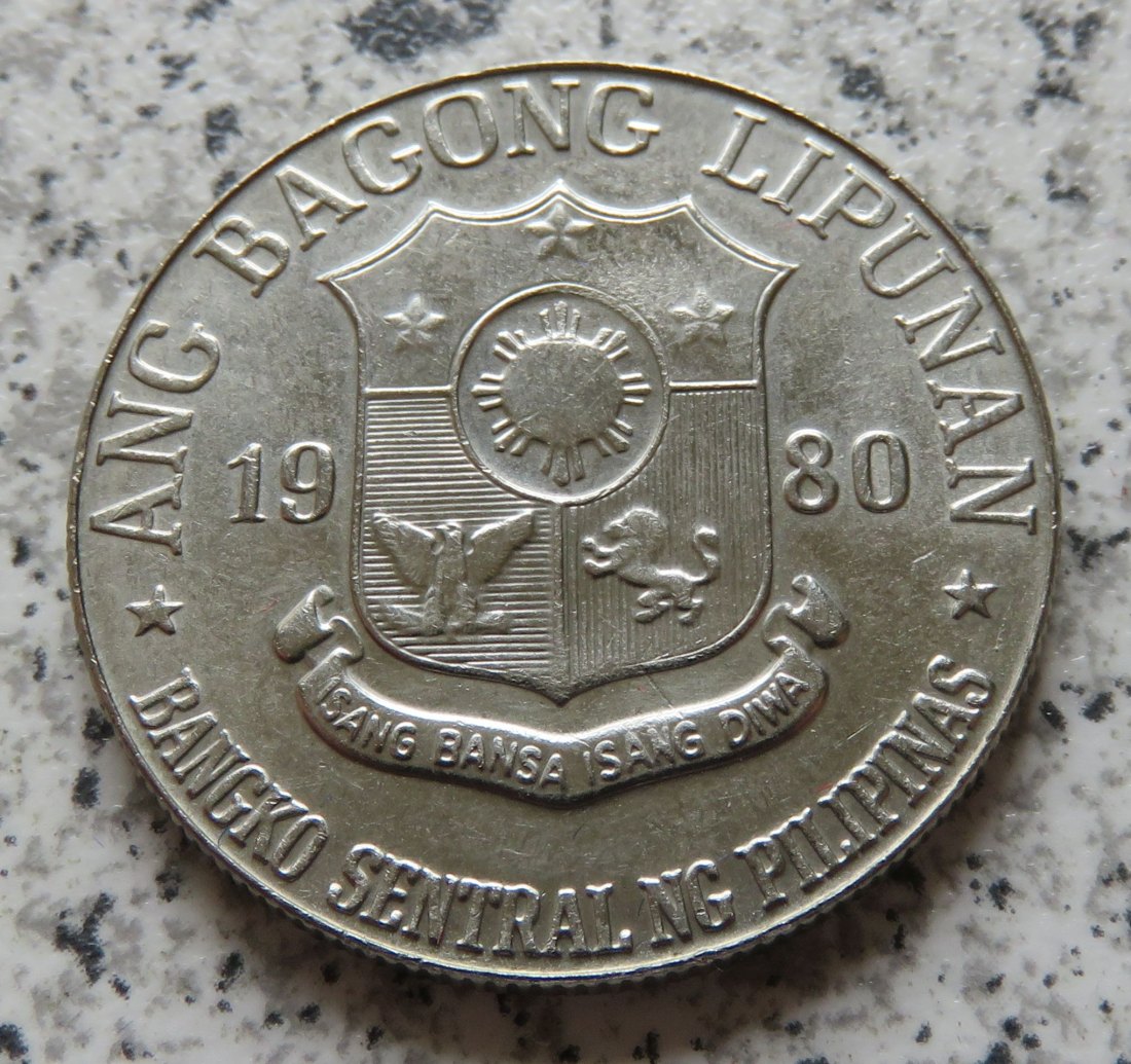  Philippinen 1 Piso 1980   
