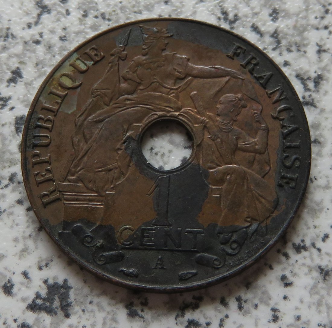  Französisch Indo-China 1 Cent 1938 A   