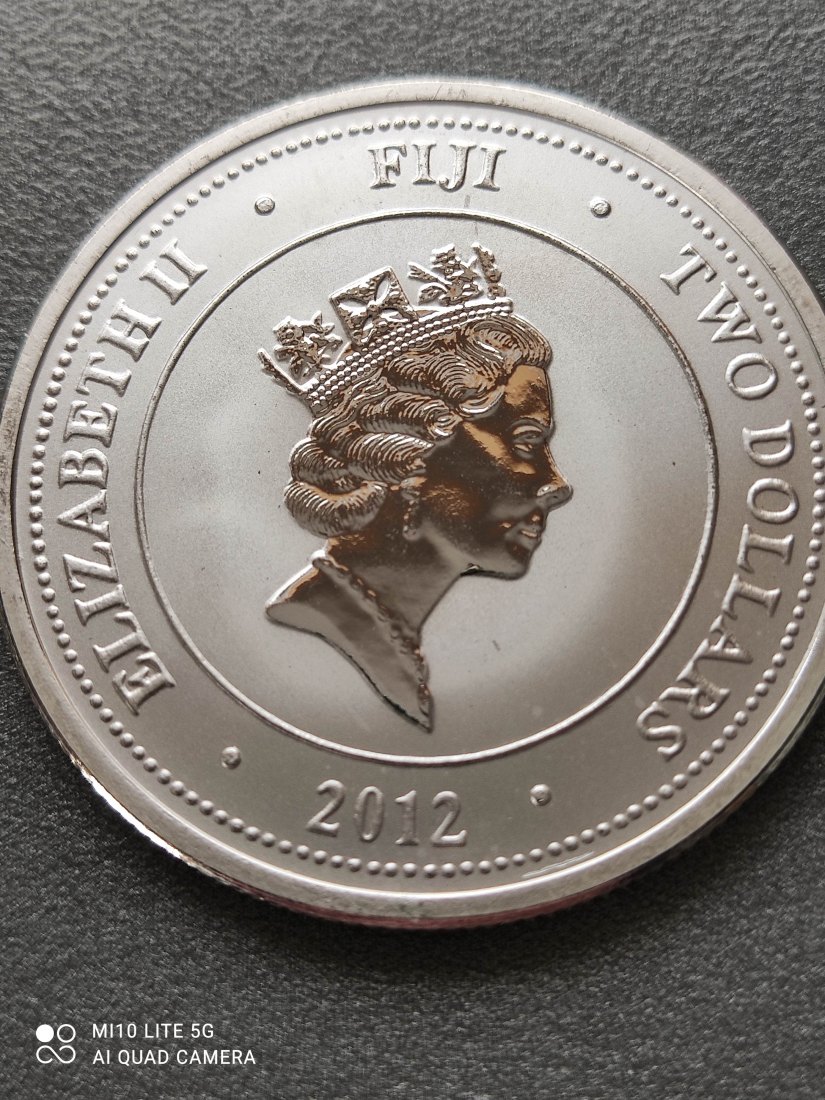 Fiji 1 Oz Silber 2012 Taku Schildkröte 2 Dollars   