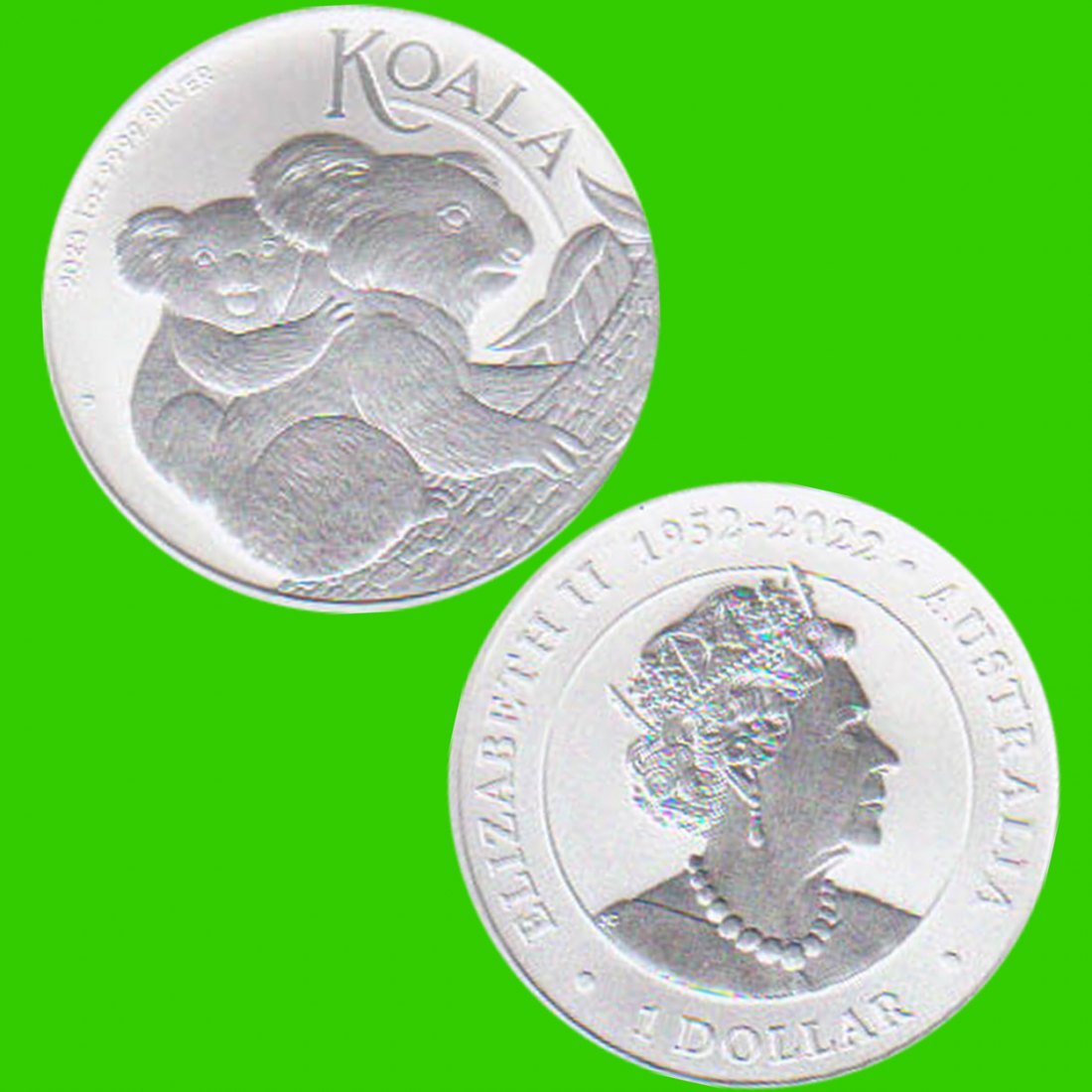  Australien 1$ Silbermünze *Koala* 2023 1oz Silber   