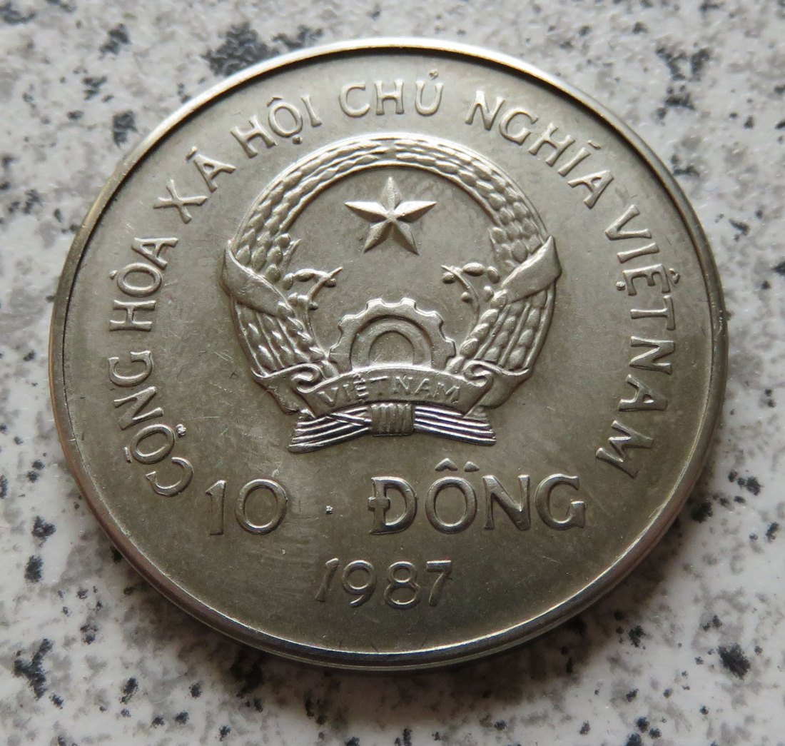  Vietnam 10 Dong 1987   