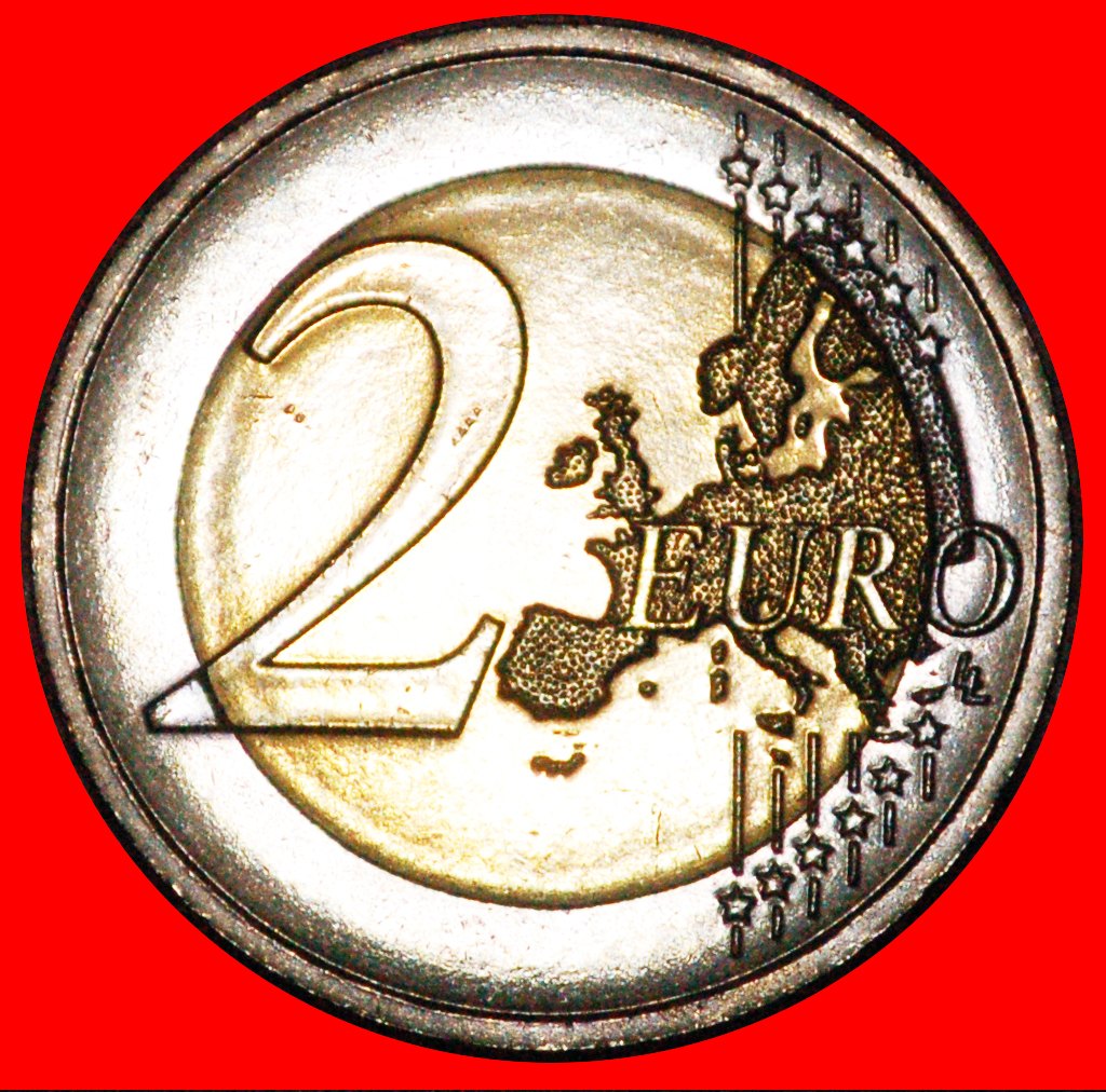  * FRANKREICH (2009-2022): MONACO ★ 2 EURO 2012 STG! UNGEWÖHNLICH! ALBERT II. (2005-)★OHNE VORBEHALT!   