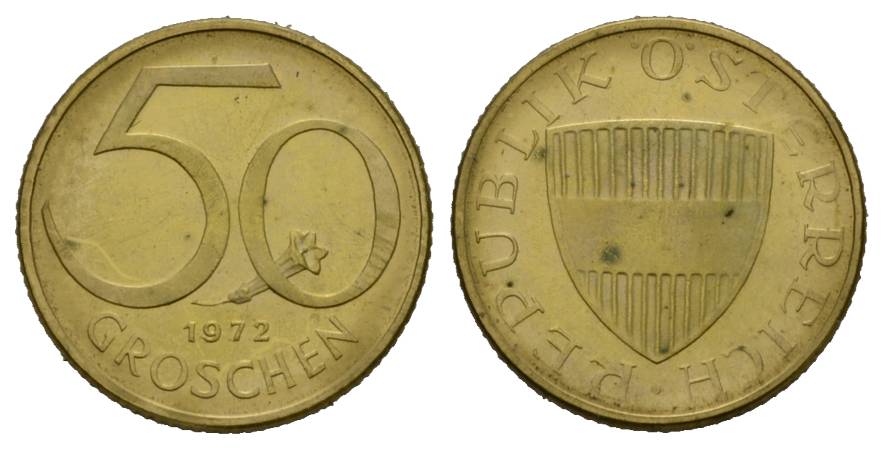  Österreich; 50 Groschen 1972   