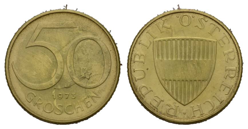  Österreich; 50 Groschen 1973   