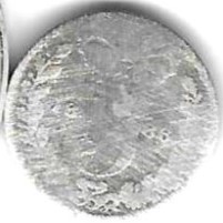  Großbritannien Threepence 1886, Silber 1,41 gr. 0,925, etwas abgegriffen, siehe Scan unten   