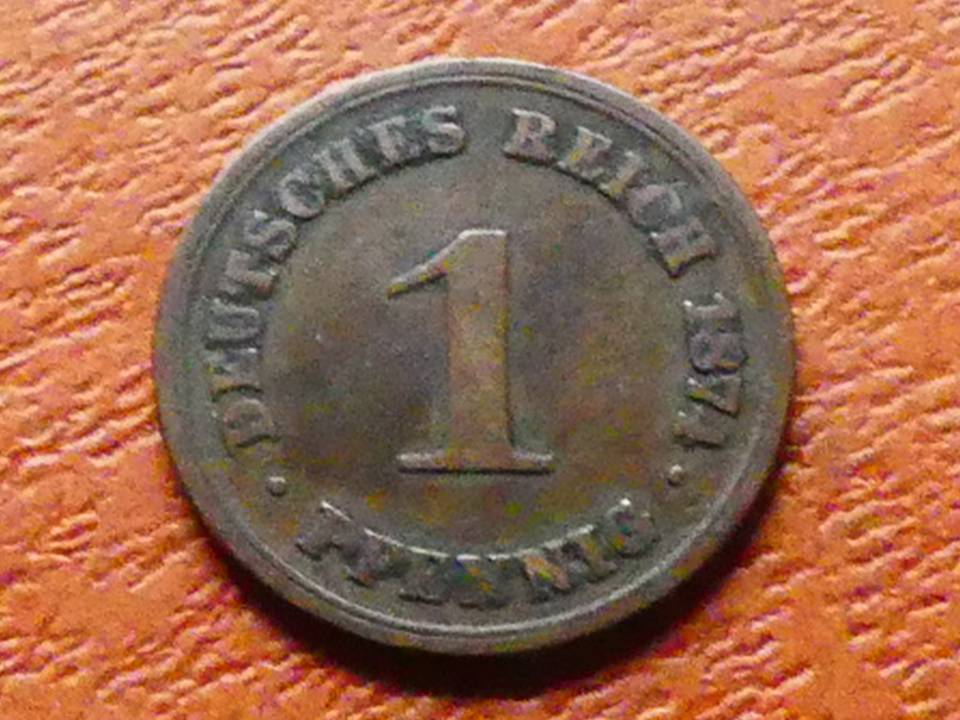  s.11 Kaiserreich** 1 Pfennig 1874 B   