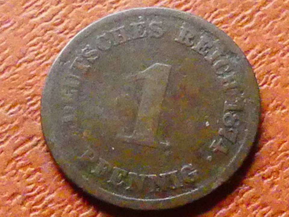  s.12 Kaiserreich** 1 Pfennig 1874 E   