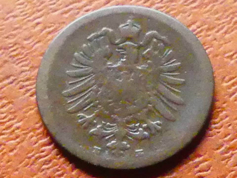  s.12 Kaiserreich** 1 Pfennig 1874 E   