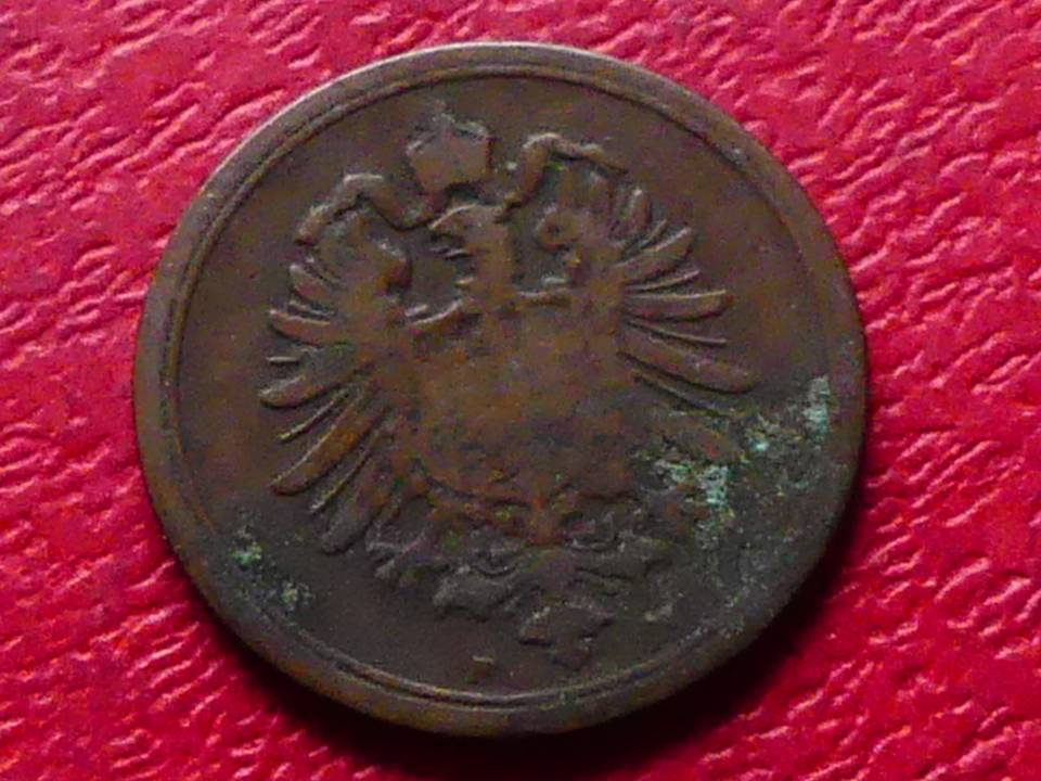  s.13 Kaiserreich** 1 Pfennig 1875 F   