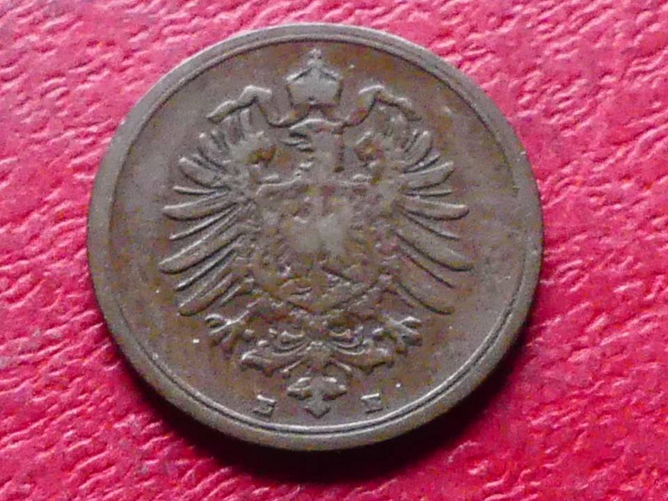  s.14 Deutsches Kaiserreich** 1 Pfennig 1876 E   