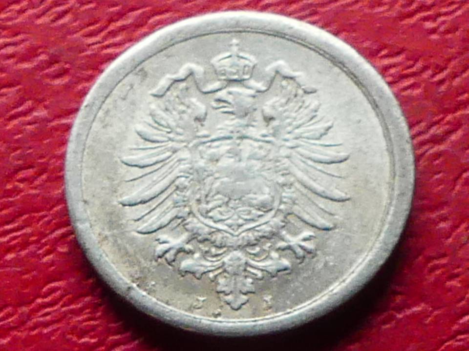  s.17 Kaiserreich** 1 Pfennig 1917 J   