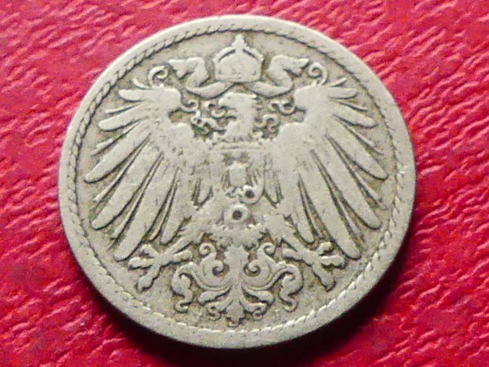  s.2 Deutsches Kaiserreich** 5 Pfennig 1899 J   