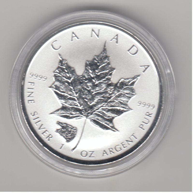  Kanada, Maple Leaf 2016 mit Privy Grizzly, 1 unze oz Silber   