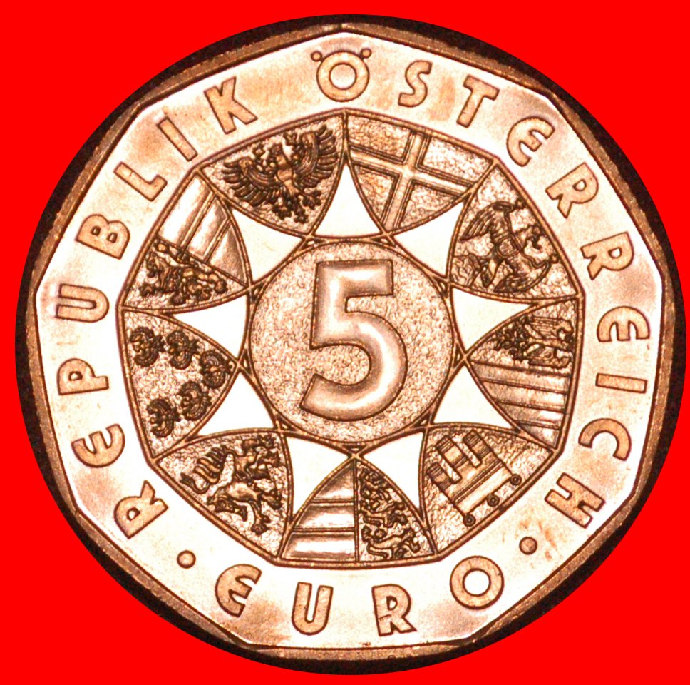  * WALTZ: AUSTRIA ★ 5 EURO 2013 UNC MINT LUSTRE! LOW START ★ NO RESERVE!   