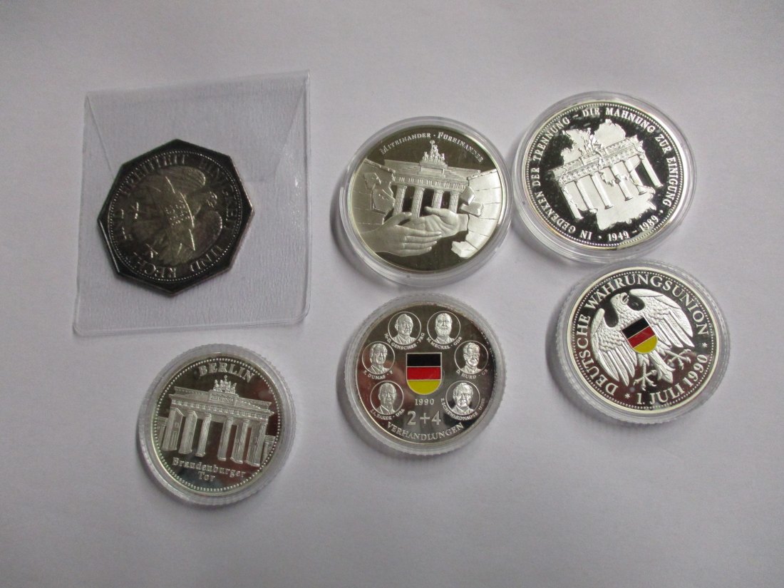  Lot Sammlung Silber Medaillen 999er Silber mit Zertifikat /RV   