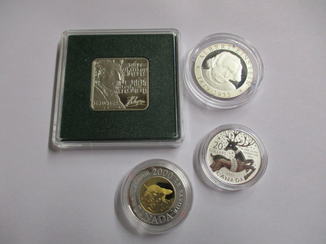  Lot - Sammlung Silber - Münzen siehe Foto / F3   