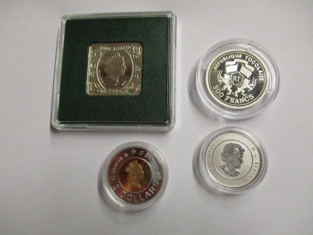 Lot - Sammlung Silber - Münzen siehe Foto / F3   