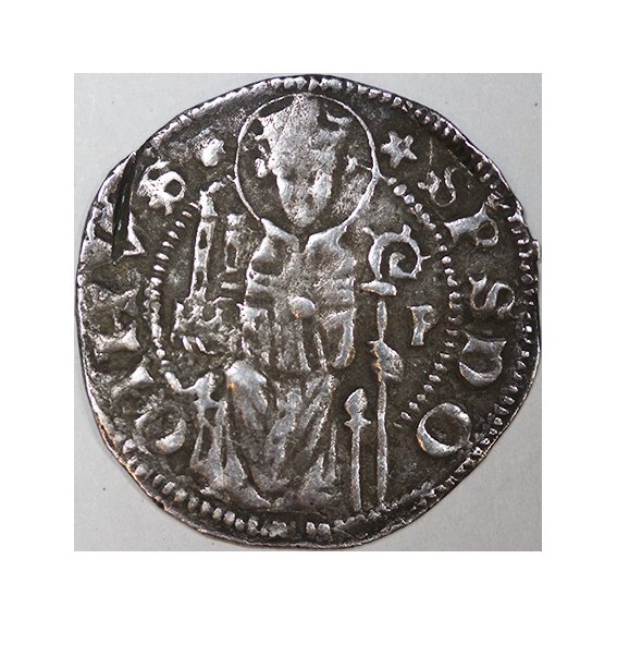  Italien,Padua ,Jacopo II da Carrara (1345-1350),Carrarino da 2 Soldi , 0,97 g.   