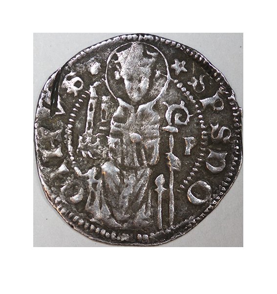 Italien,Padua ,Jacopo II da Carrara (1345-1350),Carrarino da 2 Soldi , 0,97 g.