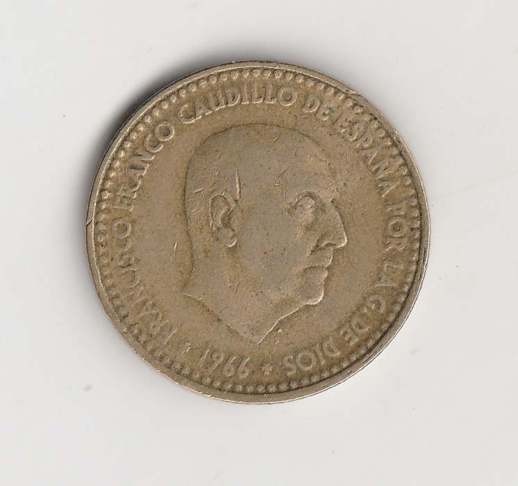  1 Peseta 1966 *1967* (M744 )   