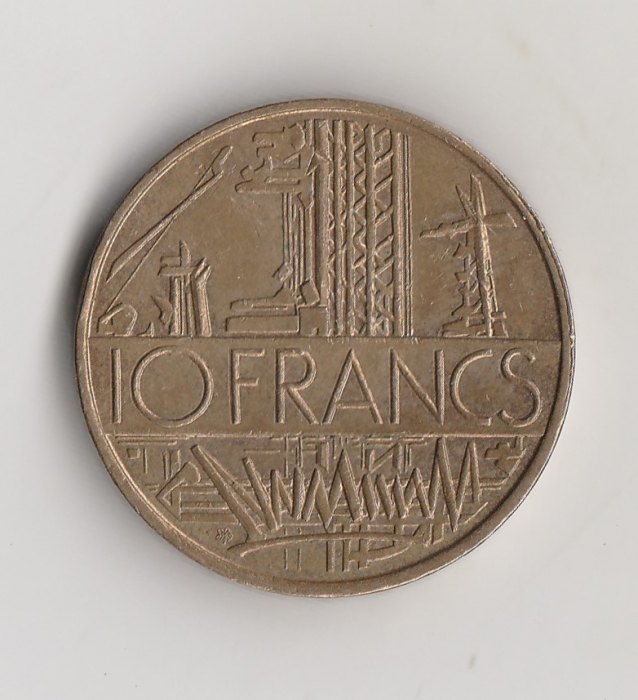  10 Francs Frankreich 1987  (M747)   