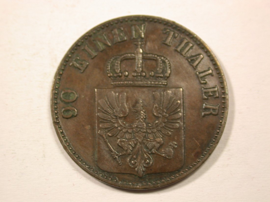  H13  Preussen  4 Pfennig 1848 A in  ss+  R   Originalbilder   