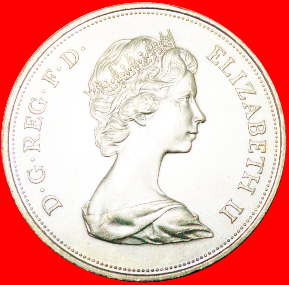  * NACKTE EROS: GROSSBRITANNIEN ★ 25 NEUE PENCE 1972 STG! ELISABETH II. (1953-2022) OHNE VORBEHALT!   