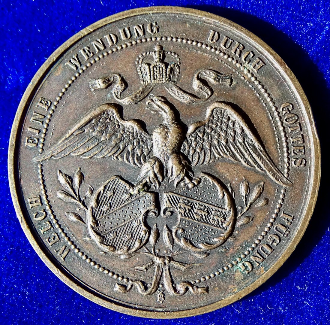  Elsass-Lothringen Sedantag Medaille o.J. Kapitulation von Napoleon III   