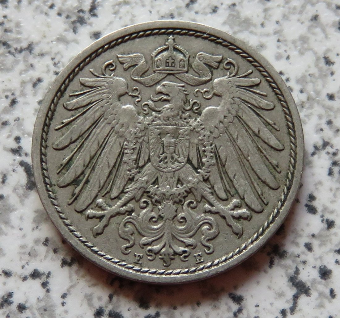  Kaiserreich 10 Pfennig 1911 E   