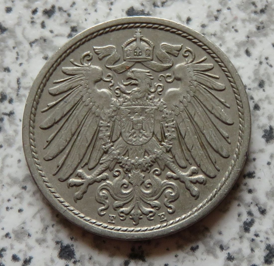  Kaiserreich 10 Pfennig 1913 E   