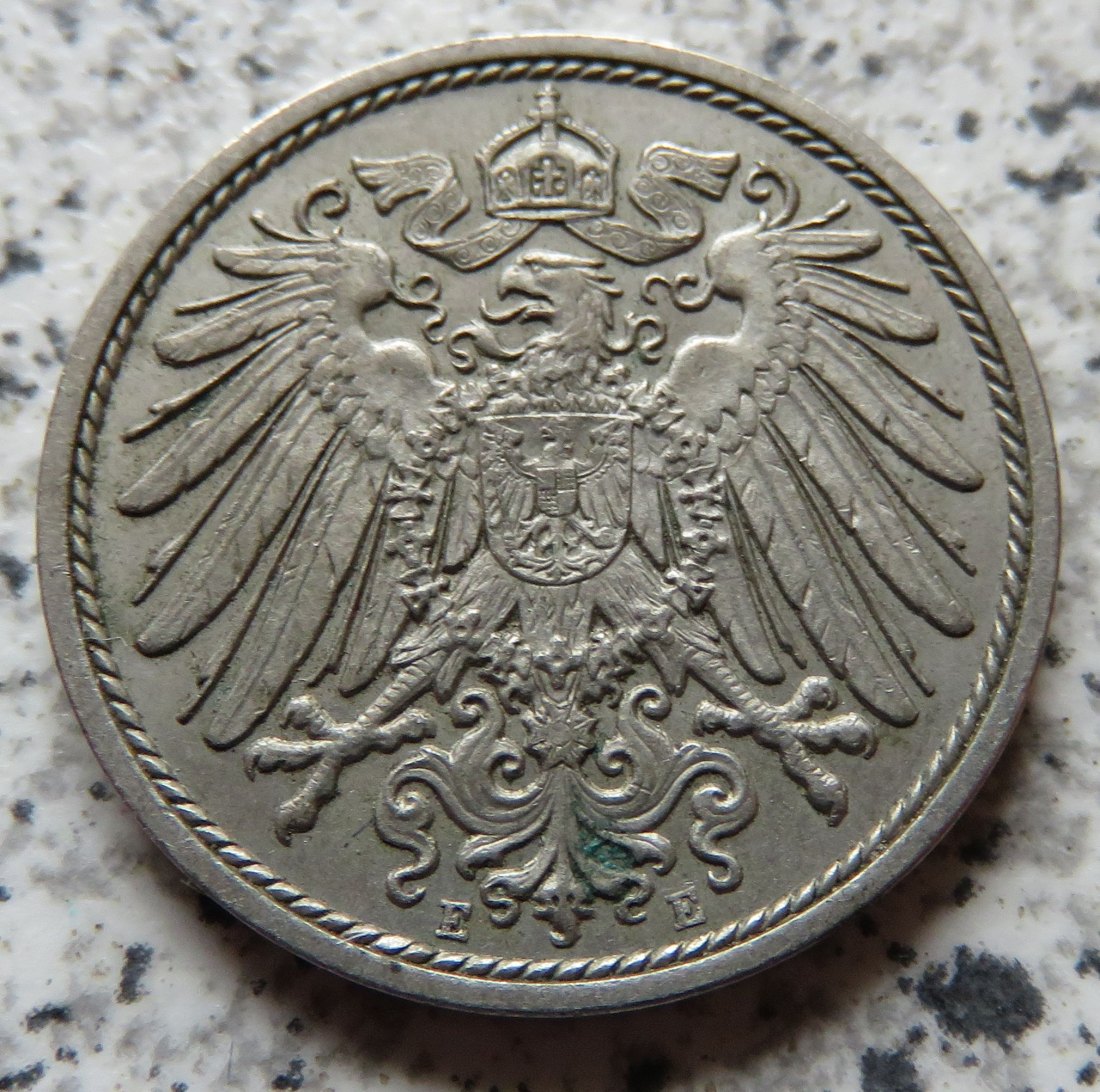  Kaiserreich 10 Pfennig 1915 E   