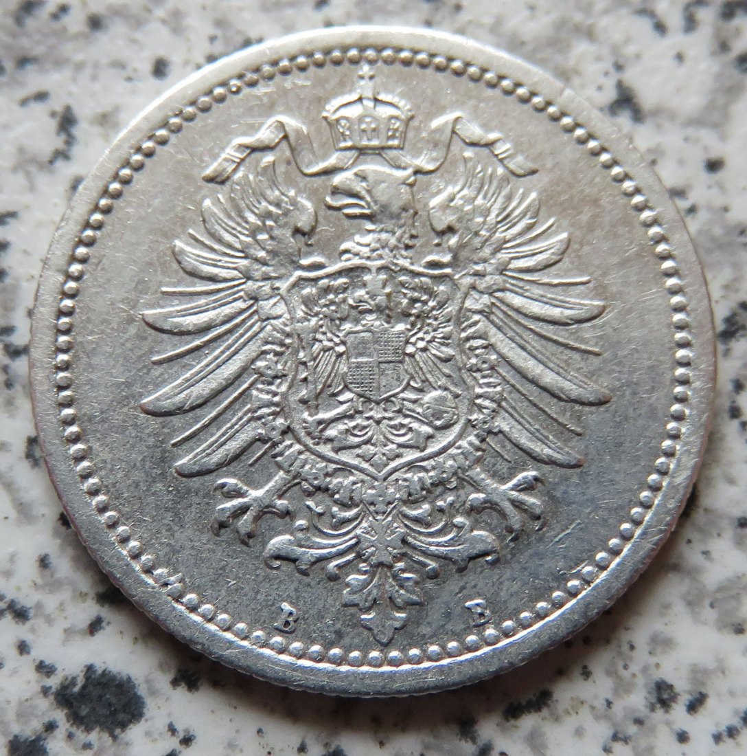  Kaiserreich 50 Pfennig 1877 B   