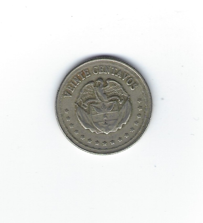  Kolumbien 20 Centavos 1959   