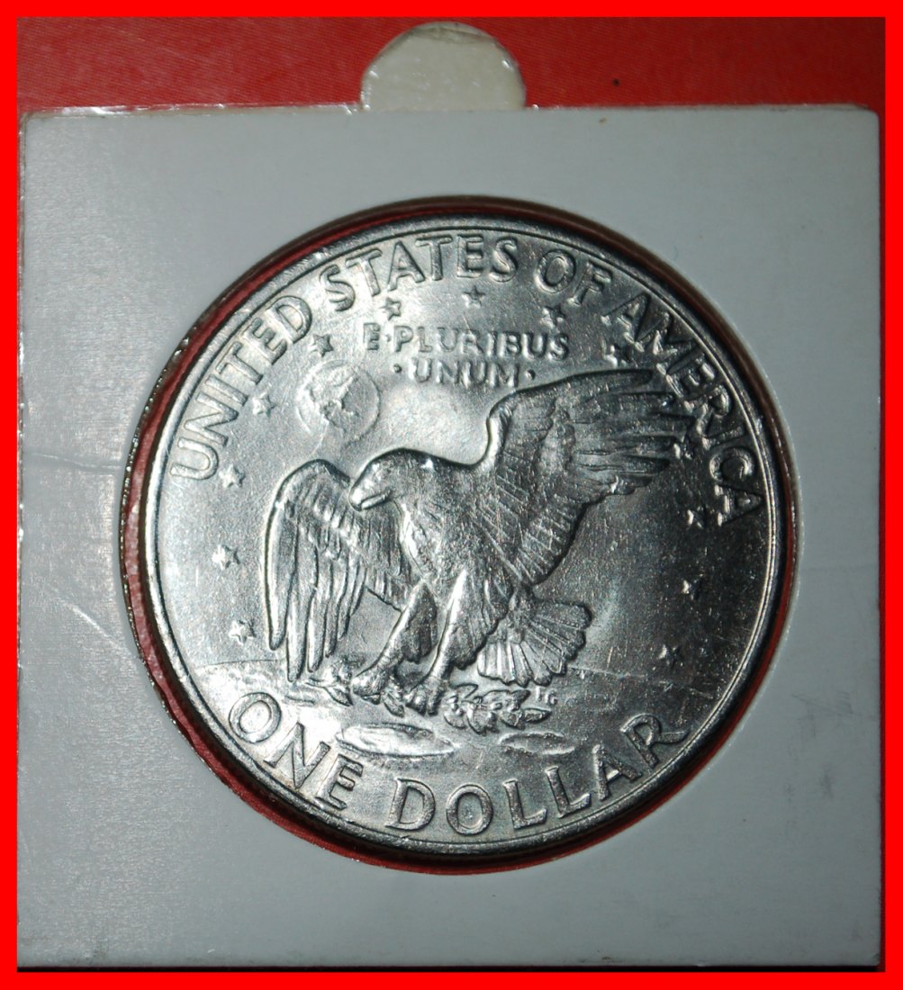  * MOND-DOLLAR (1971-1999): USA ★ 1 DOLLAR 1972D! EISENHOWER (1890-1969)! IN PACKUNG ★OHNE VORBEHALT!   