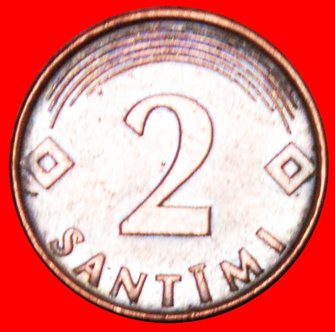 * GREAT BRITAIN: latvia (ex. USSR, russia) ★ 2 SANTIMS 2000 ERROR! LOW START ★ NO RESERVE!