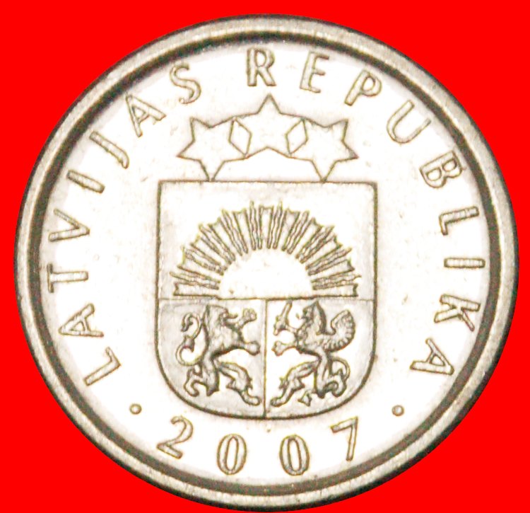  * DEUTSCHLAND (1992-2009): lettland (früher die UdSSR, russland) ★ 50 SANTIM 2007! OHNE VORBEHALT!   